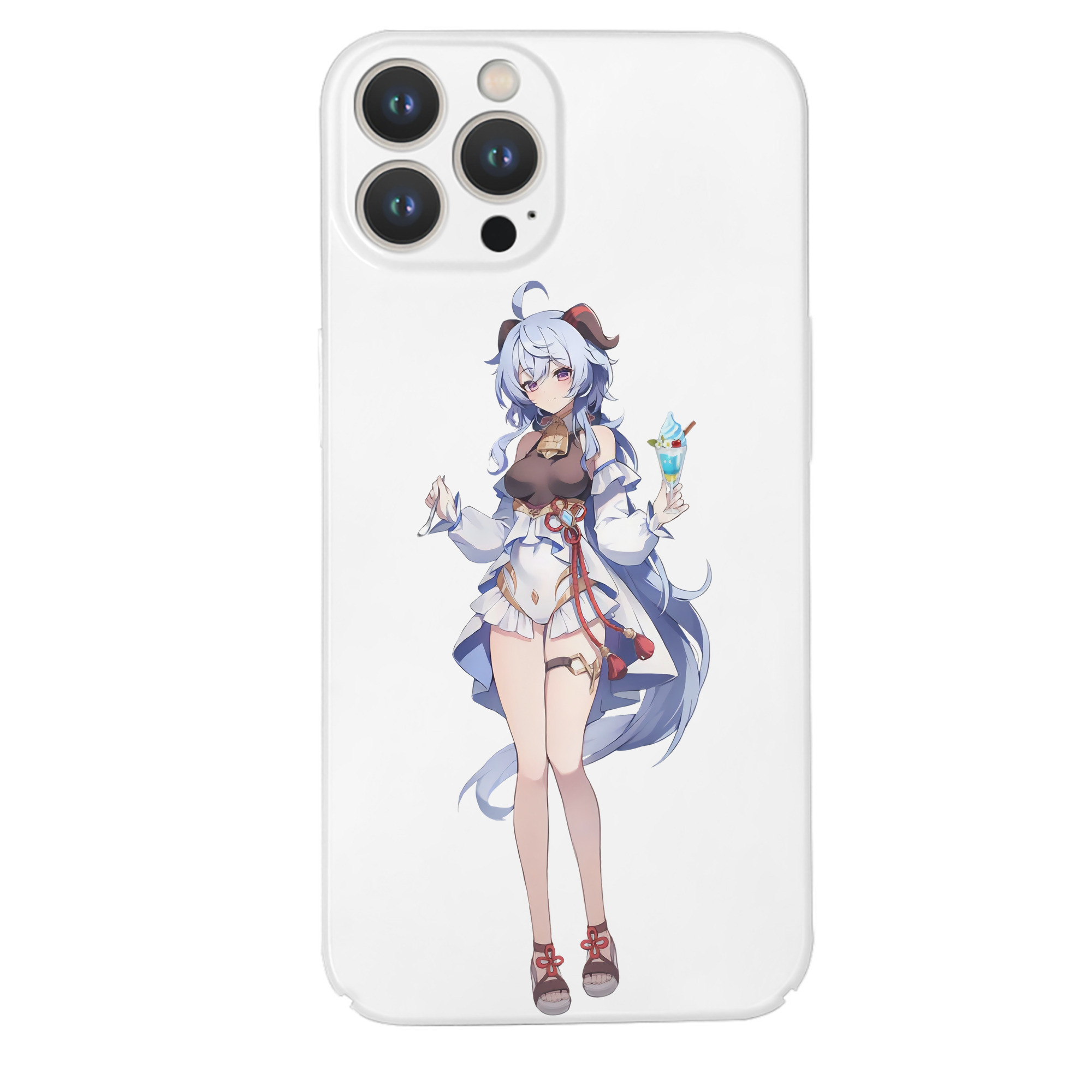 げんし神 甘雨 かんう genshin Ganyu 【iPhone 14シリーズ対応】ハードケース